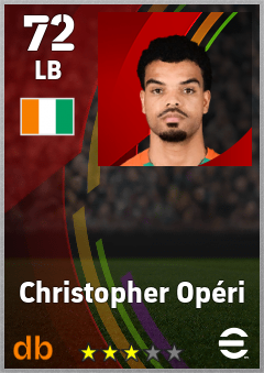 Christopher Opéri eFootball player card