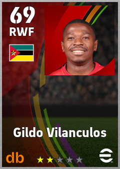 Gildo Vilanculos eFootball player card