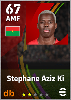 Stephane Aziz Ki eFootball player card