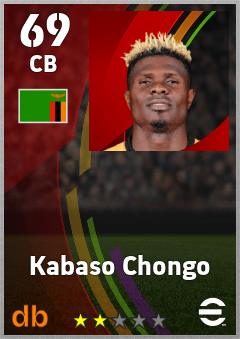 Kabaso Chongo eFootball player card