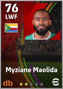 Myziane Maolida — LWF, OVR 76, MAX 76