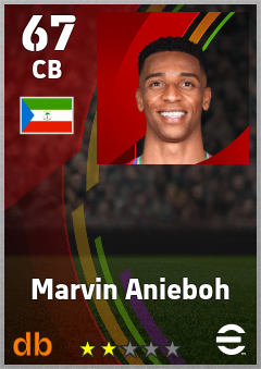 Marvin Anieboh eFootball player card