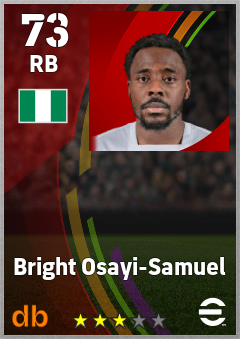 Bright Osayi-Samuel eFootball player card