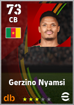 Gerzino Nyamsi eFootball player card