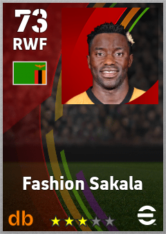 Fashion Sakala — RWF, OVR 73, MAX 73