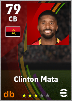 Clinton Mata — CB, OVR 79, MAX 79