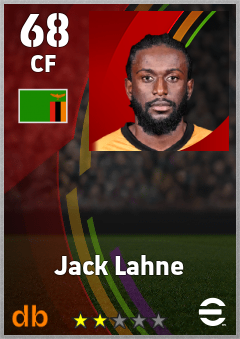 Jack Lahne eFootball player card