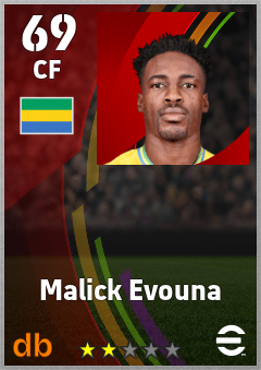 Malick Evouna eFootball player card