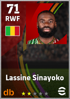 Lassine Sinayoko eFootball player card