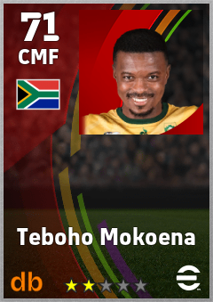 Teboho Mokoena eFootball player card