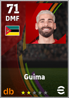 Guima — DMF, OVR 71, MAX 71