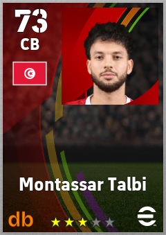 Montassar Talbi eFootball player card