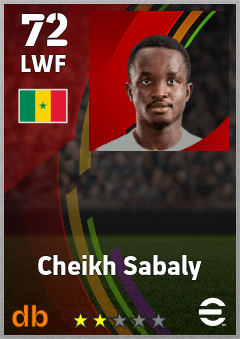 Cheikh Sabaly eFootball player card