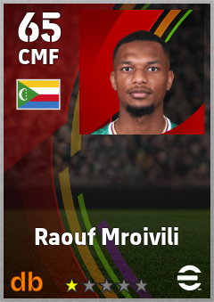Raouf Mroivili eFootball player card