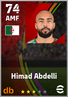 Himad Abdelli eFootball player card