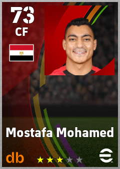 Mostafa Mohamed eFootball player card