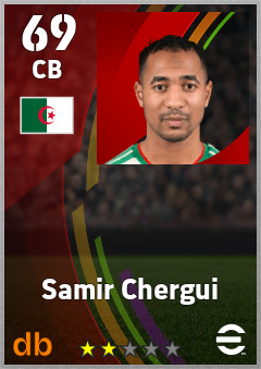 Samir Chergui eFootball player card