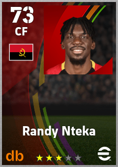 Randy Nteka eFootball player card