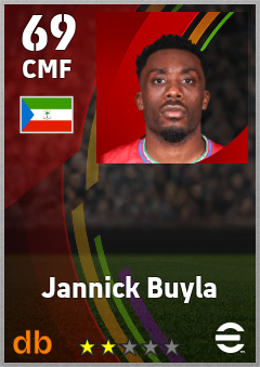 Jannick Buyla — CMF, OVR 69, MAX 69