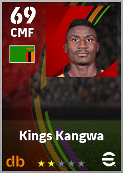 Kings Kangwa eFootball player card