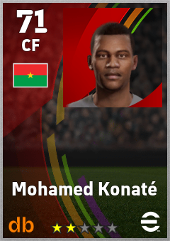 Mohamed Konaté eFootball player card