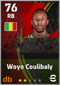 Woyo Coulibaly — RB, OVR 76, MAX 76