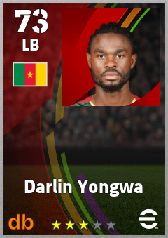 Darlin Yongwa eFootball player card