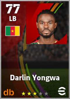 Darlin Yongwa — LB, OVR 77, MAX 77