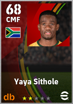 Yaya Sithole eFootball player card