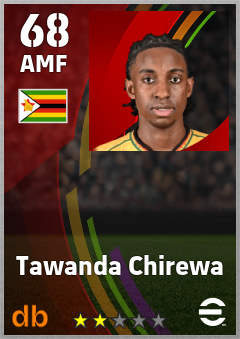 Tawanda Chirewa eFootball player card