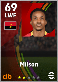 Milson eFootball player card