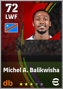 Michel A. Balikwisha eFootball player card