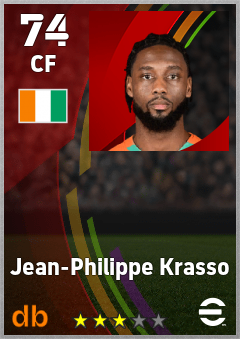 Jean-Philippe Krasso eFootball player card