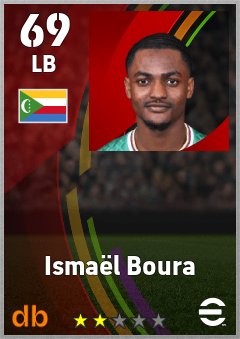 Ismaël Boura eFootball player card