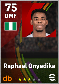 Raphael Onyedika eFootball player card