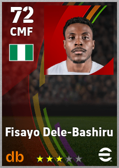 Fisayo Dele-Bashiru eFootball player card