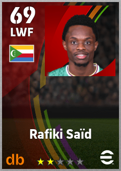 Rafiki Saïd eFootball player card