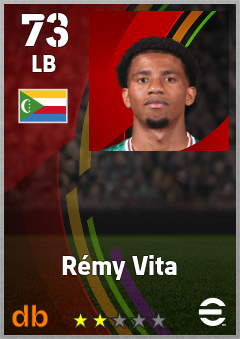 Rémy Vita — LB, OVR 73, MAX 73