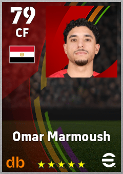 Omar Marmoush eFootball player card