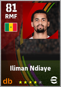 Iliman Ndiaye — RMF, OVR 81, MAX 81