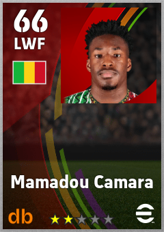 Mamadou Camara eFootball player card