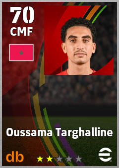 Oussama Targhalline eFootball player card