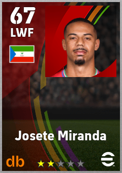 Josete Miranda eFootball player card