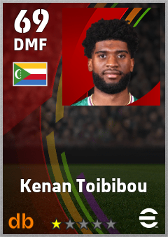 Kenan Toibibou — DMF, OVR 69, MAX 69