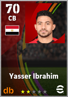 Yasser Ibrahim eFootball player card