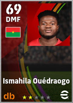 Ismahila Ouédraogo — DMF, OVR 69, MAX 69