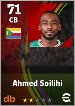 Ahmed Soilihi — CB, OVR 71, MAX 71
