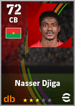 Nasser Djiga eFootball player card