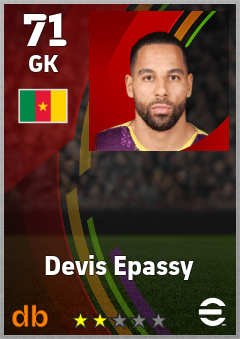 Devis Epassy eFootball player card