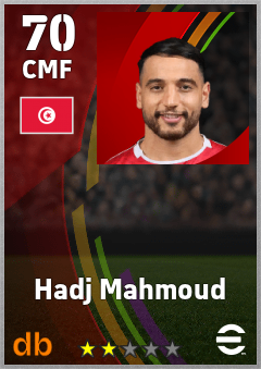 Hadj Mahmoud eFootball player card